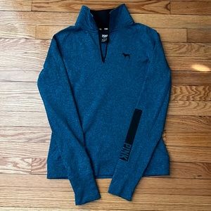 Pink Victoria Secret Long Sleeve Workout Top